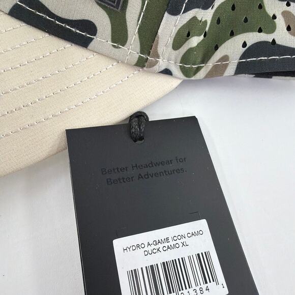 Melin Duck Camo A-Game Icon Hydro Performance Snapback Hat Size XL - Picture 3 of 11